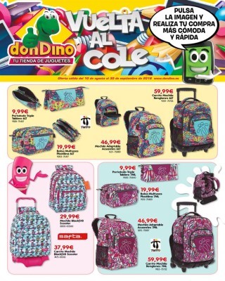 Catalogo Don Dino vuelta al cole