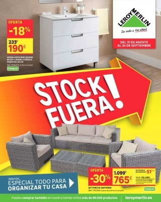 Catalogo Leroy Merlin stock fuera