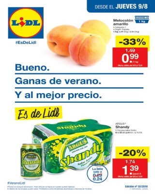 Catalogo Lidl folleto online del mejor precio