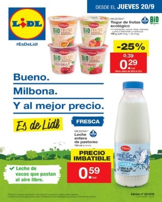Catálogo Lidl bueno milbona y al mejor precio
