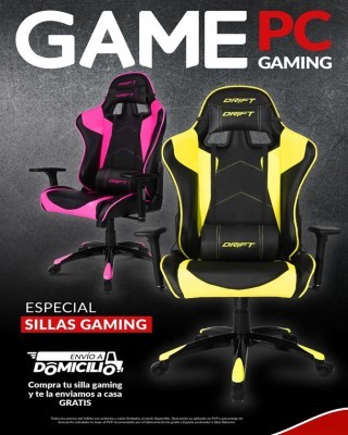 Catalogo Game especial sillas de juego