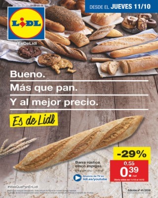 Catalogo Lidl bueno mas que pan y al mejor precio