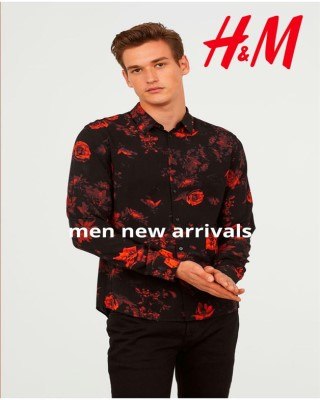 Catalogo H&M recién llegados para hombres