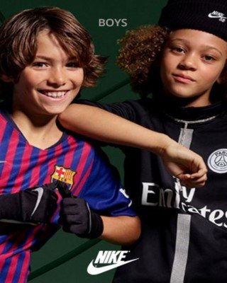 Catalogo Nike todo para niños
