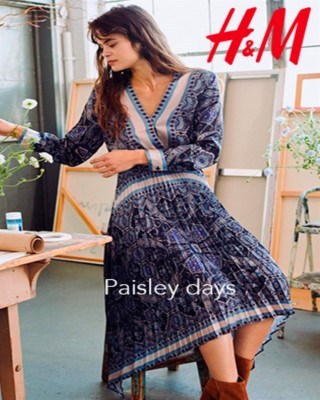 Catalogo H&M dias paisley Catalogo H&M dias paisley