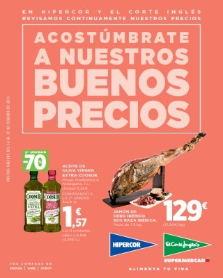 Catalogo Hipercor con nuestros mejores y buenos precios Catalogo Hipercor con nuestros mejores y buenos precios